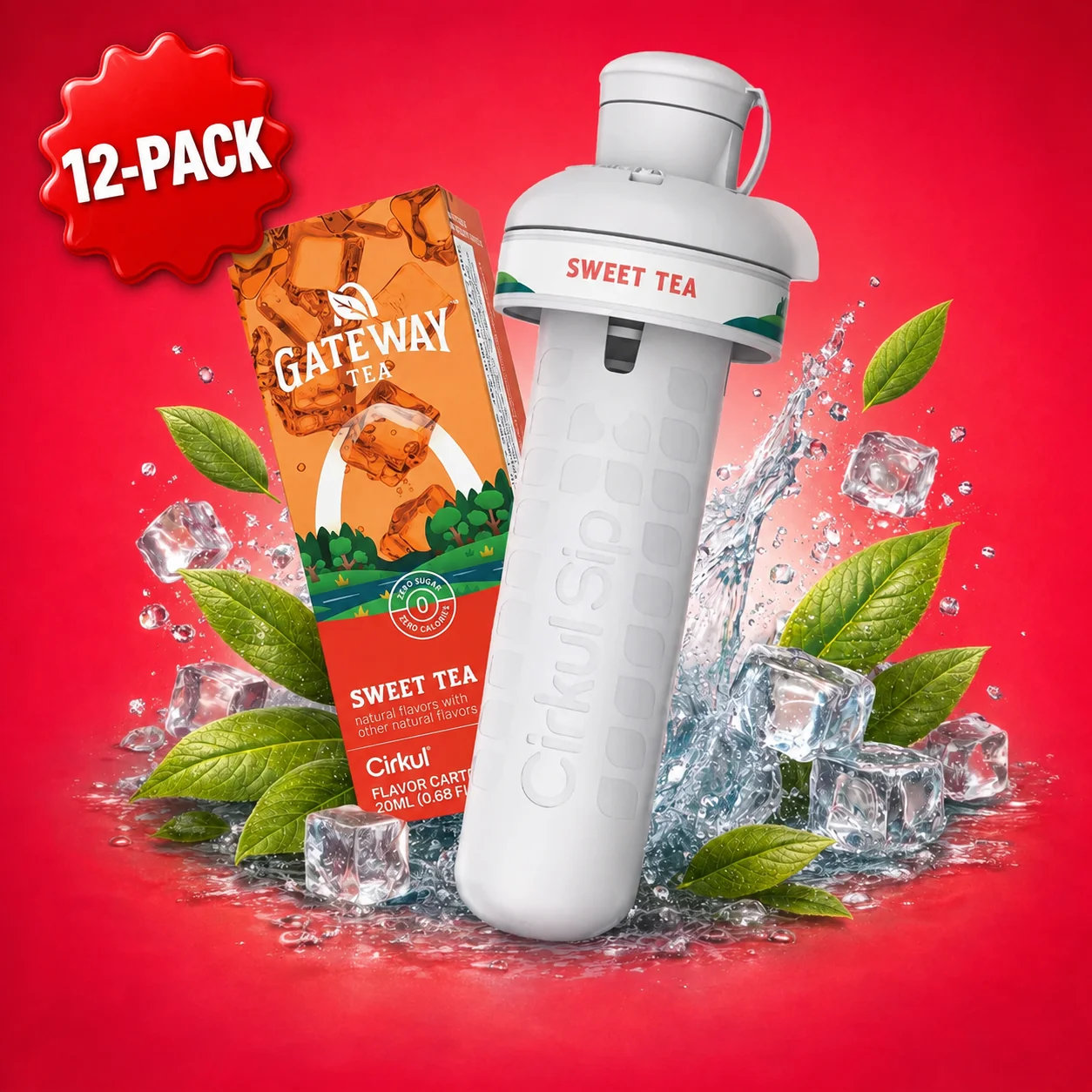 Cirkul 12 Pack Gateway Tea Sweet Tea
