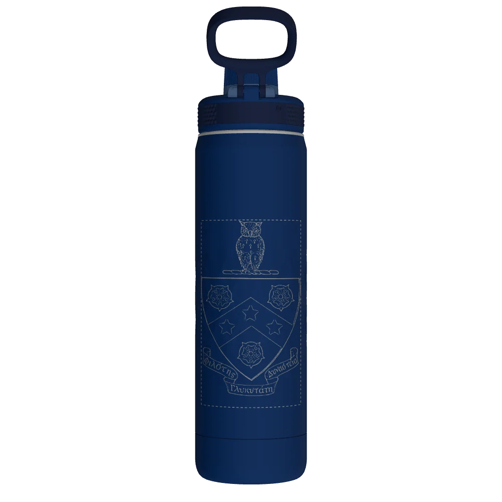 Takeya Sport Water Bottle - 22oz Indigo Spout - Model 51316-TAKEYA-SPORT-WATER-BOTTLE-CUSTOMIZED-71-22OZ-INDIGO-SPOUT