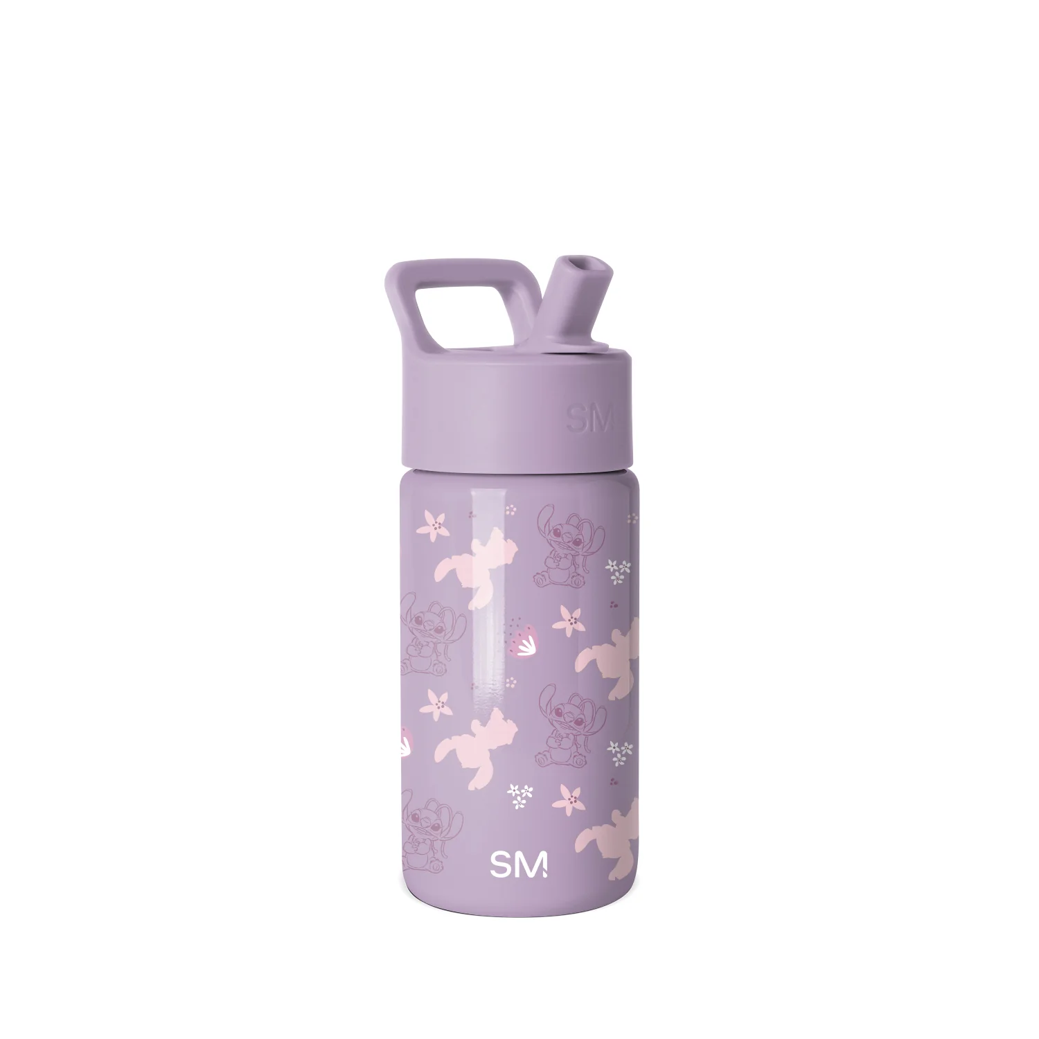 Simple Modern Summit Kids Water Bottle with Straw Lid - 14oz Stitch Experiment 624