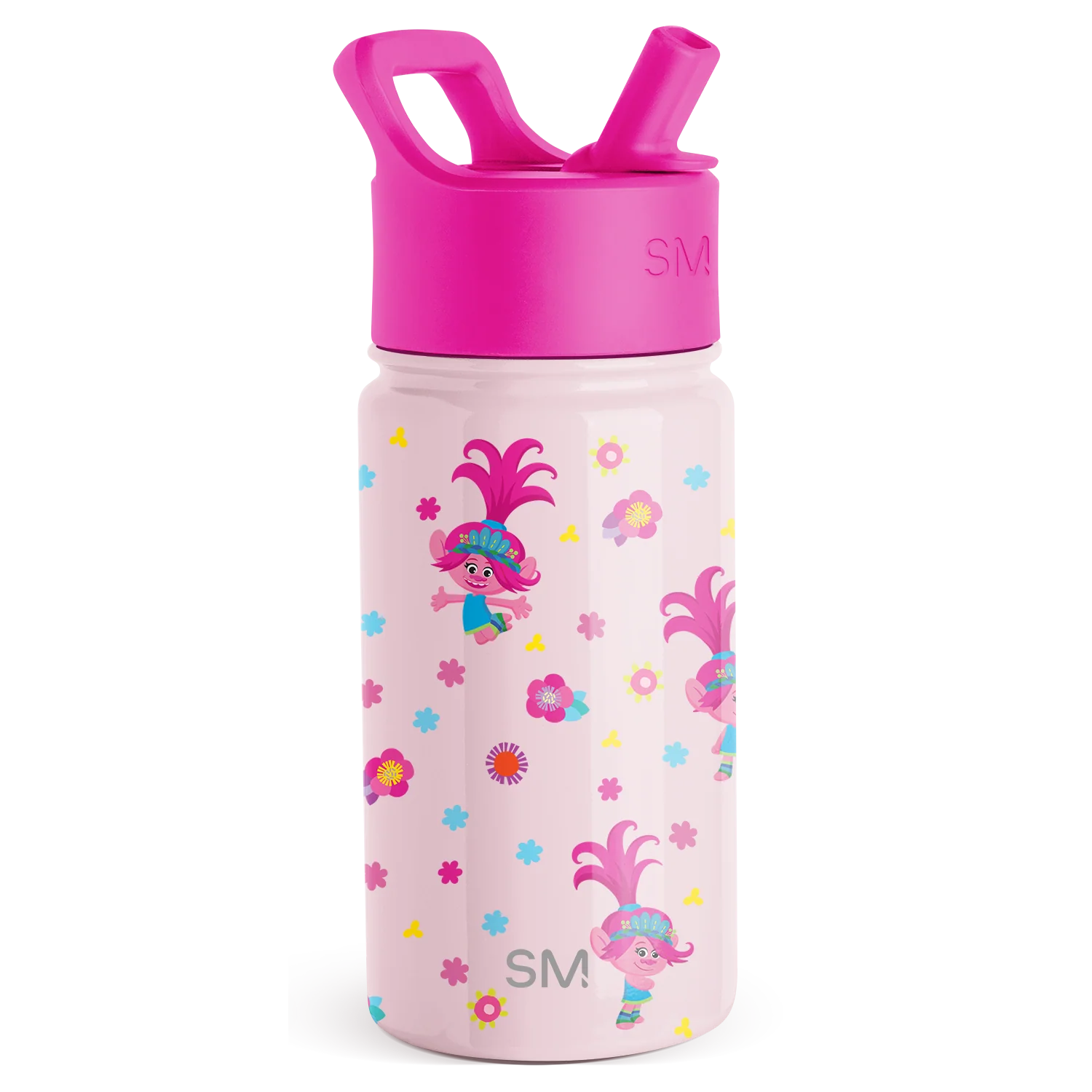 Simple Modern Summit Kids Water Bottle with Straw Lid - 14oz Trolls Poppy Mashup