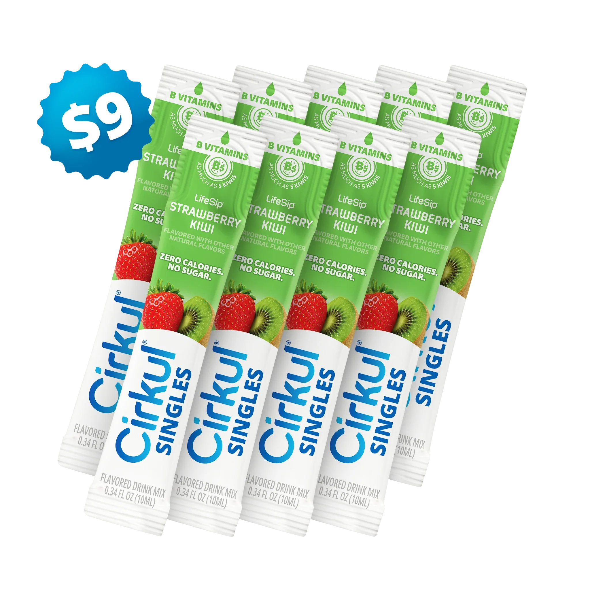 Cirkul 9 For $9 - LifeSip® Strawberry Kiwi