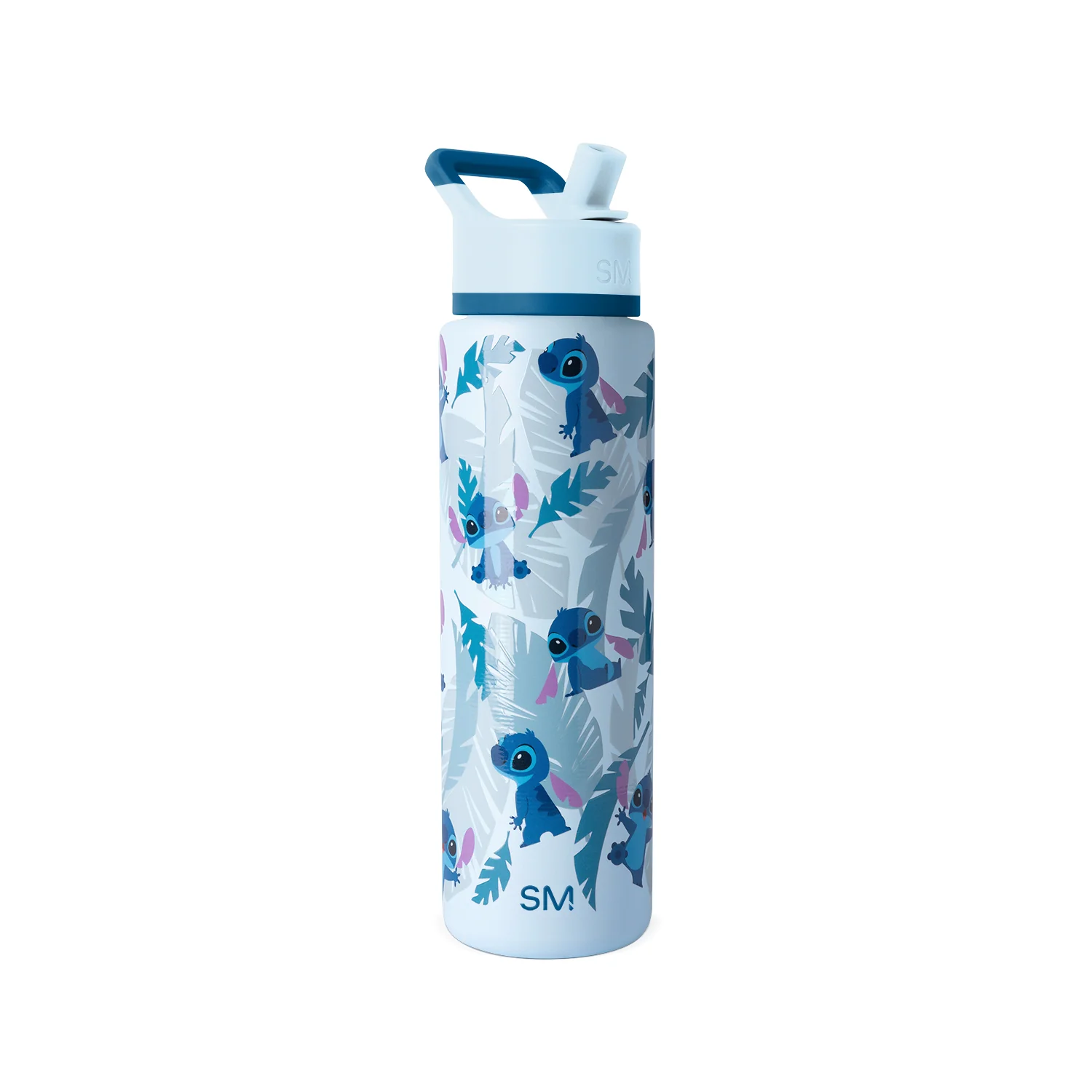 Simple Modern Summit Water Bottle with Straw Lid - 30oz Tropical Stitch