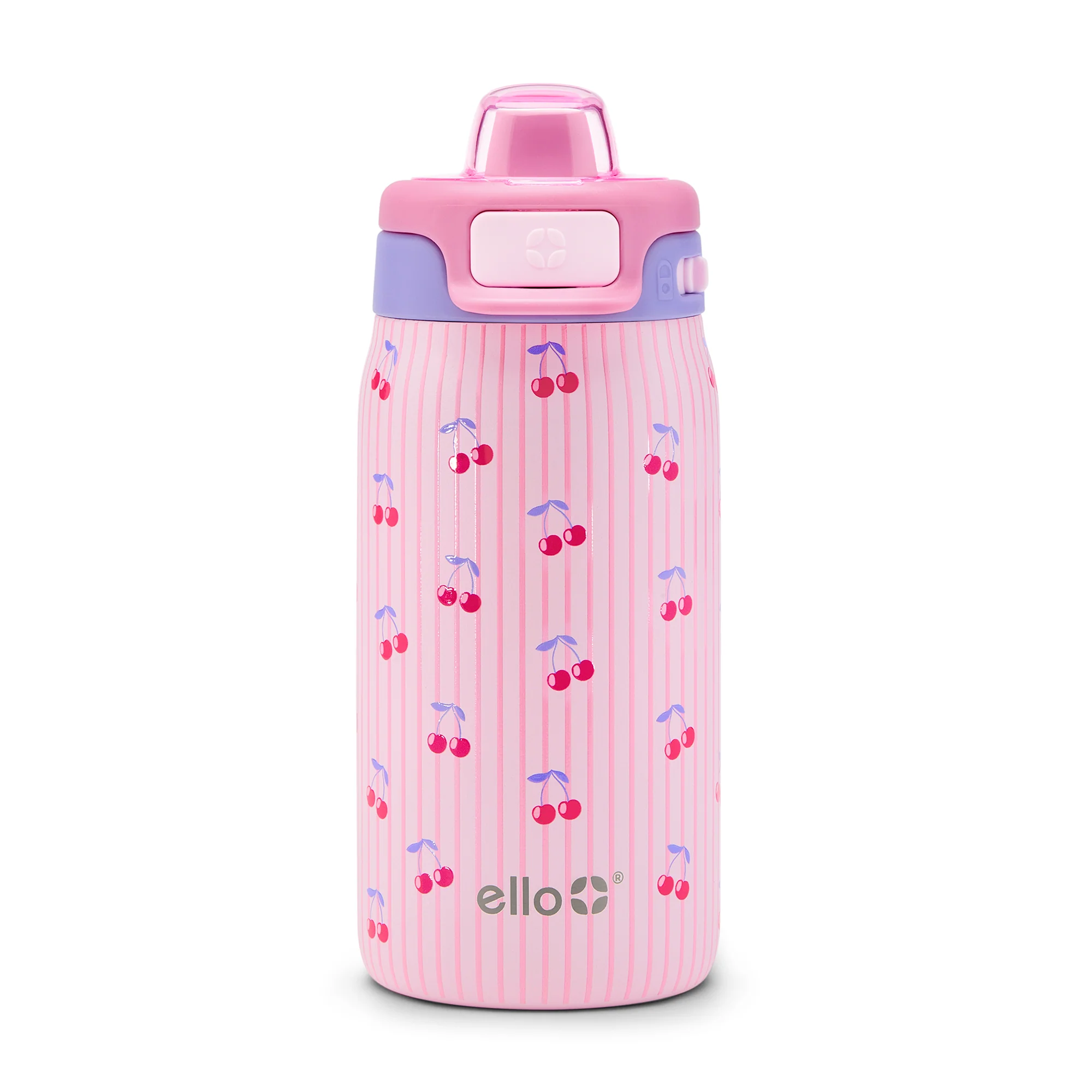 Ello Pop & Fill Toddler Water Bottle - 12oz, Stainless Steel