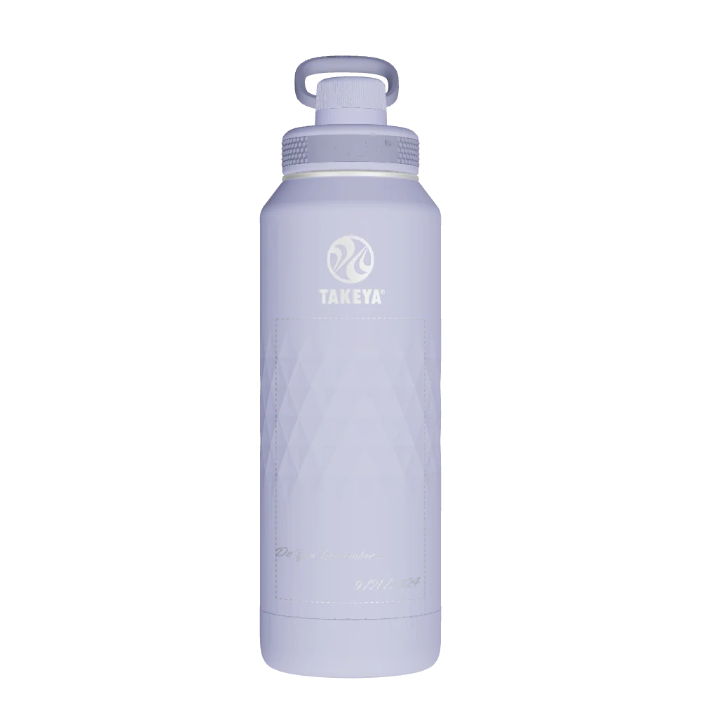 Takeya Sport Water Bottle - 40oz Moonlight Spout - Model 51351-TAKEYA-SPORT-WATER-BOTTLE-CUSTOMIZED-69-40OZ-MOONLIGHT-SPOUT
