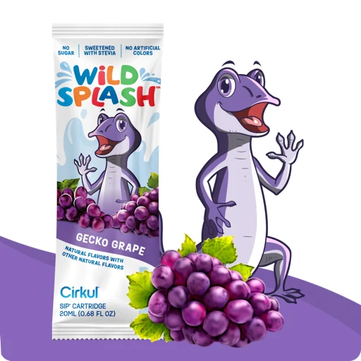 Cirkul Wild Splash Gecko Grape Cartridge