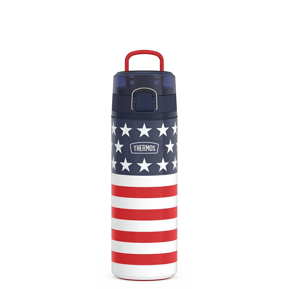 THERMOS 24oz Icon™ Water Bottle with Spout - American Flag