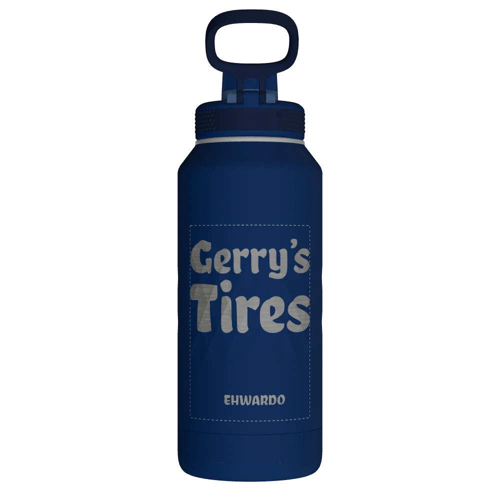Takeya Sport Water Bottle - 32oz Indigo Spout - Model 51332-TAKEYA-SPORT-WATER-BOTTLE-CUSTOMIZED-192-32OZ-INDIGO-SPOUT