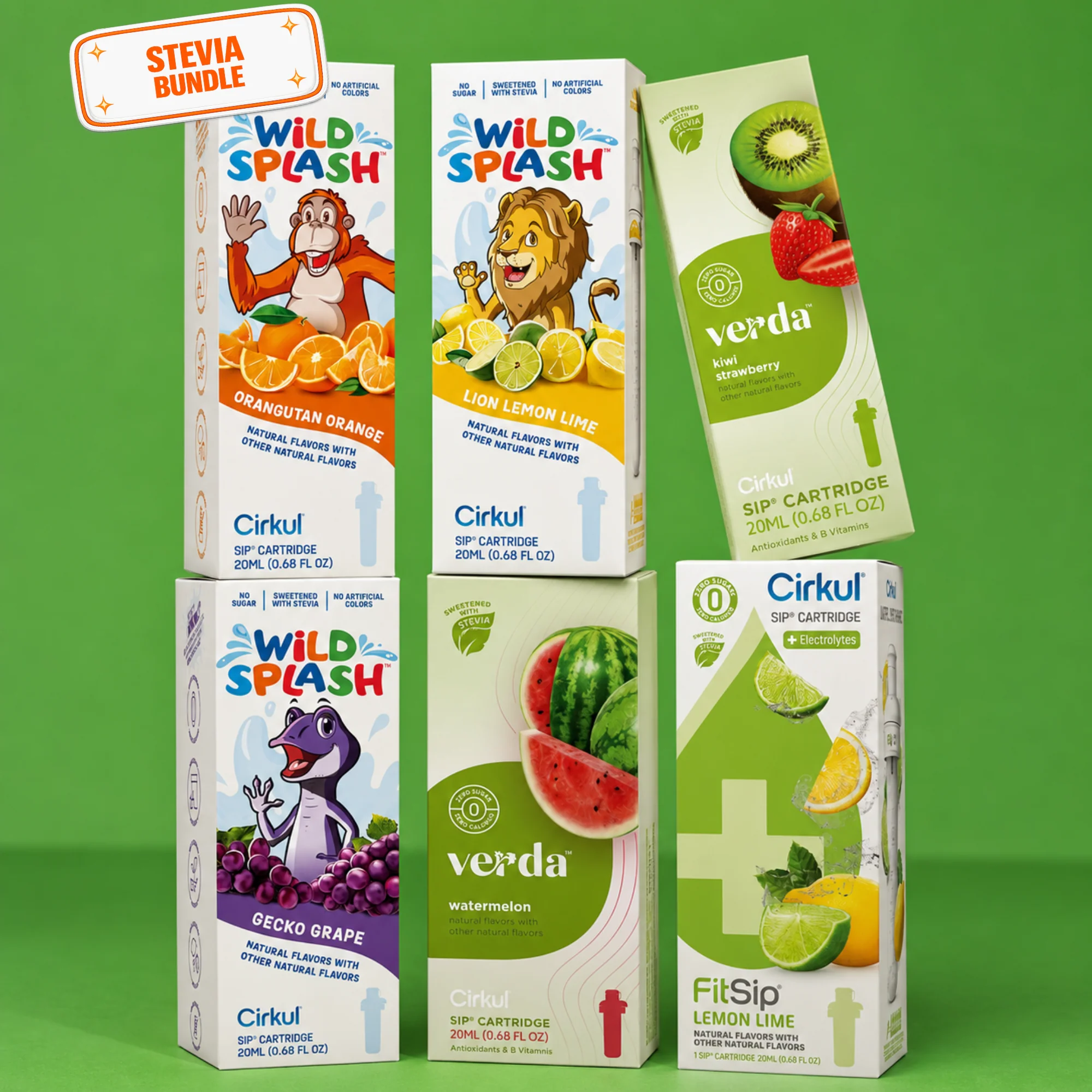 Cirkul 6 Stevia Bundle