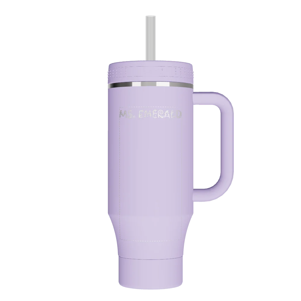 Takeya Straw Tumbler With Handle - 40oz Vivacity Purple - Model 52482-TAKEYA-STRAW-TUMBLER-WITH-HANDLE-CUSTOMIZED-26-40OZ-VIVACITY-PURPLE