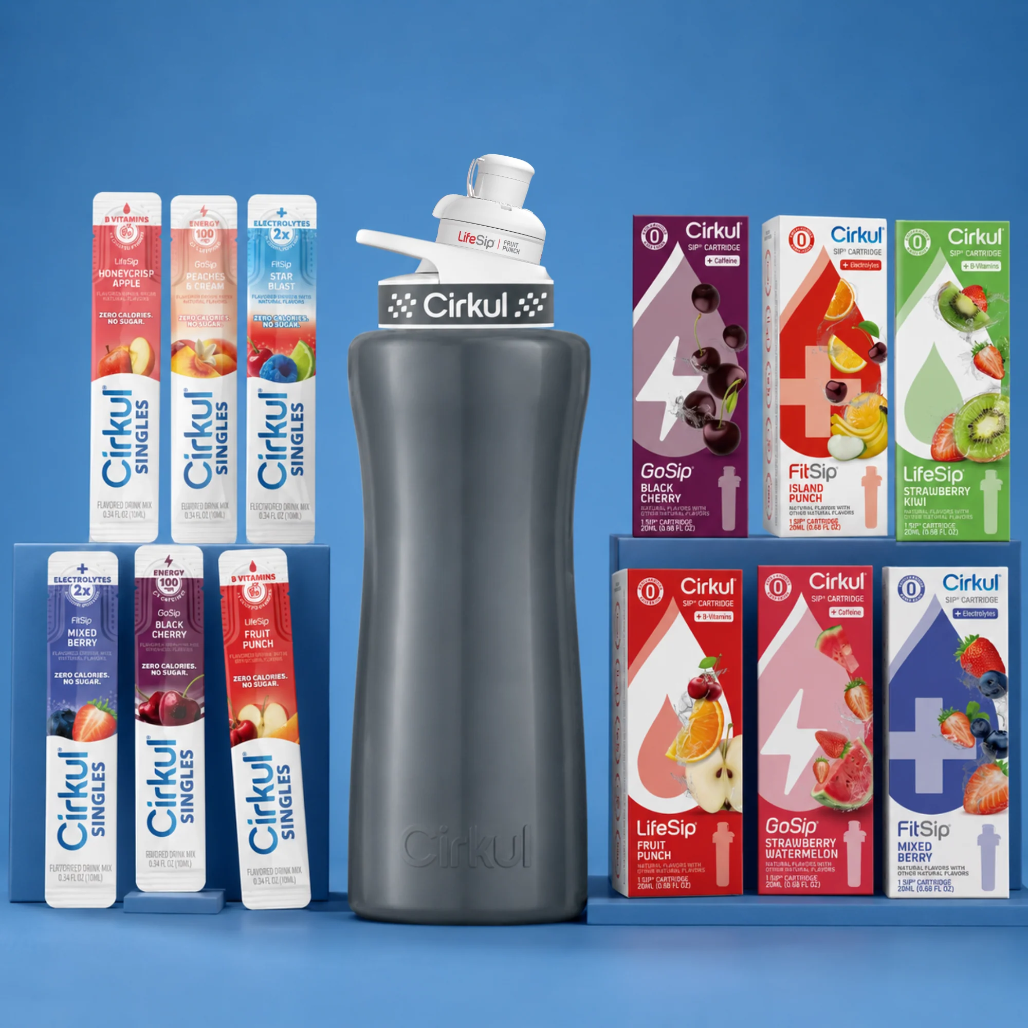 Cirkul Get 20% off our Best Sellers Bundle! - Model BUND-JUN2026-BESTSELLERS-MTLBOTL22GRY