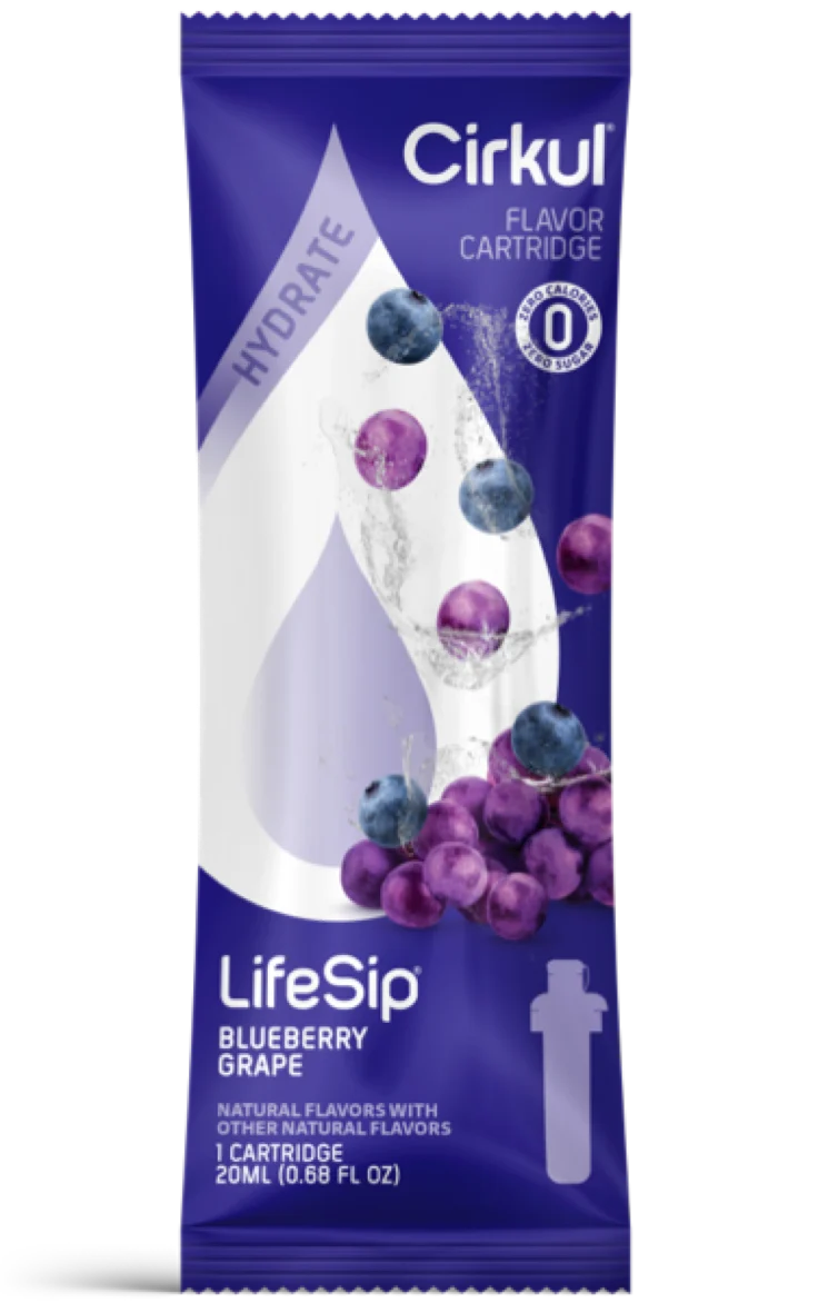 Cirkul LifeSip Blueberry Grape - Model LIM1PKLIFEBLBGRP