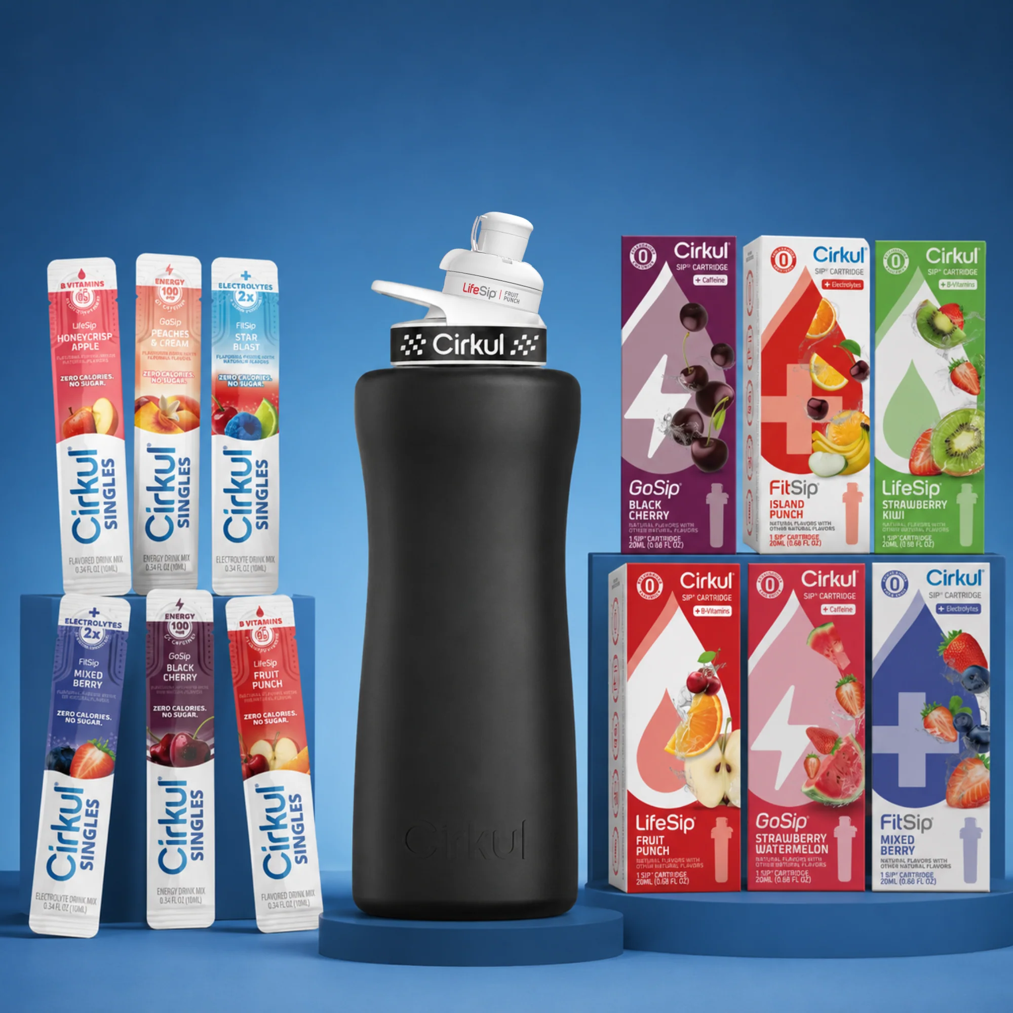 Cirkul Get 20% off our Best Sellers Bundle! - Model BUND-JUN2026-BESTSELLERS-MTLBOTL22MATBLK
