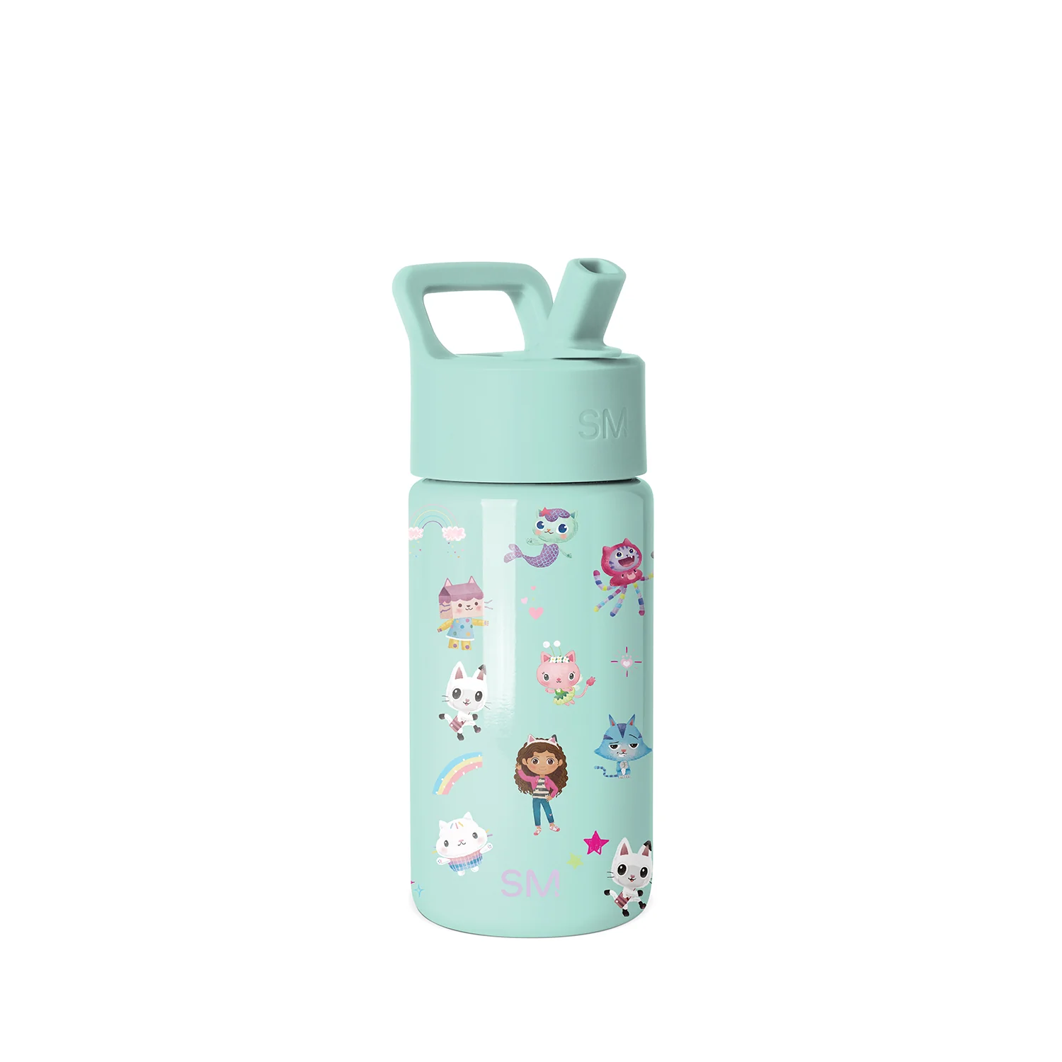 Simple Modern Summit Kids Water Bottle with Straw Lid - 14oz Gabby's Friends