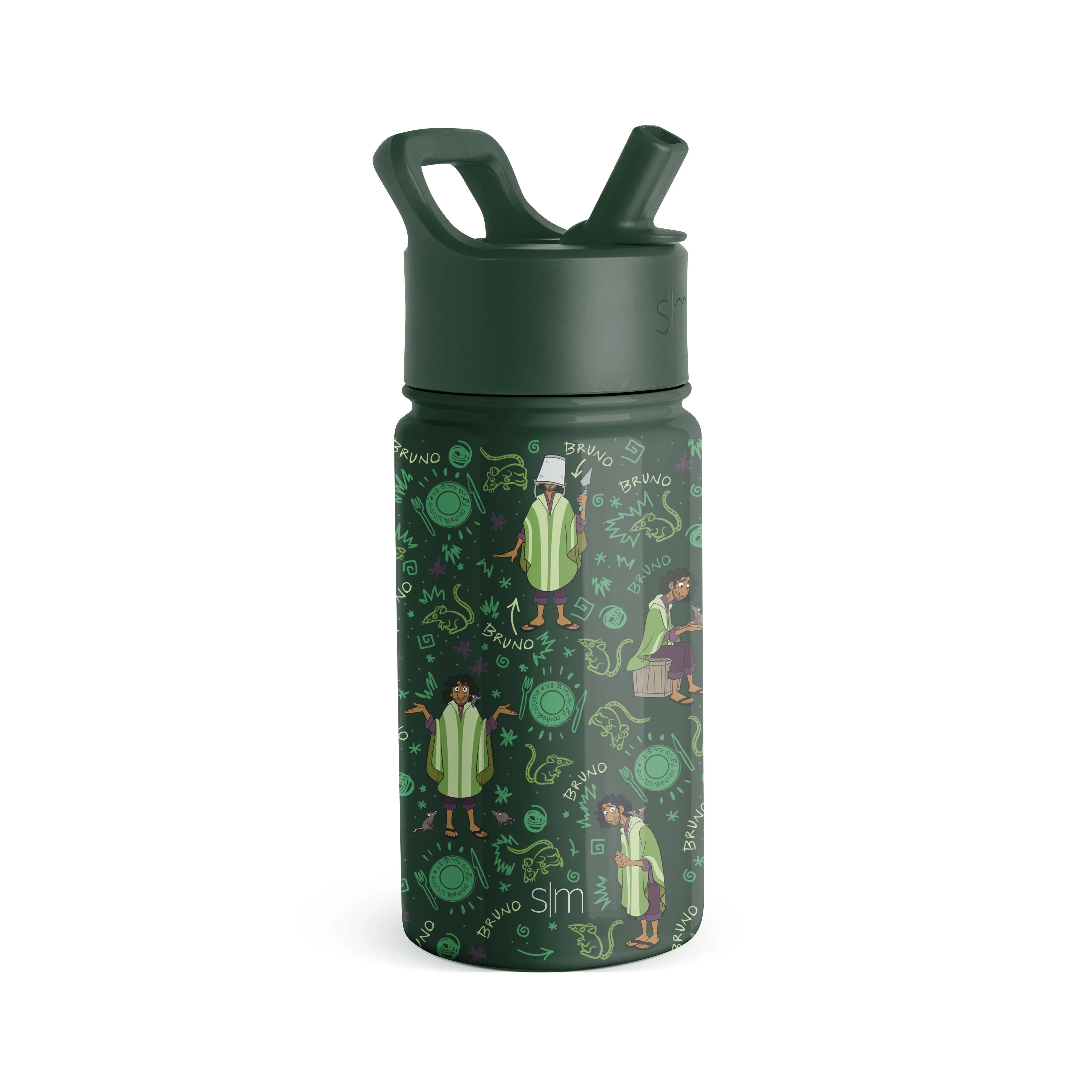Simple Modern Summit Kids Water Bottle with Straw Lid - 14oz Oh Bruno