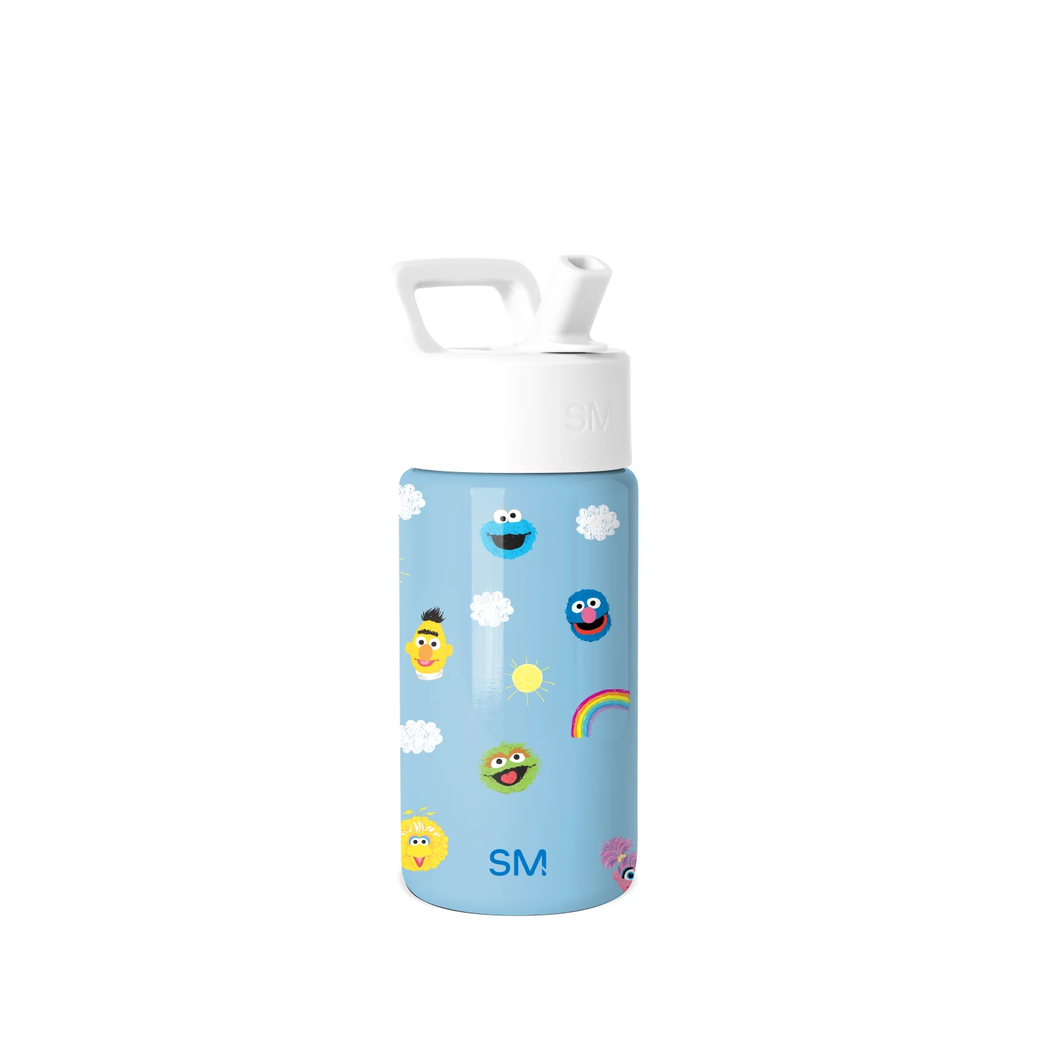 Simple Modern Summit Kids Water Bottle with Straw Lid - 14oz Sesame Street Pals
