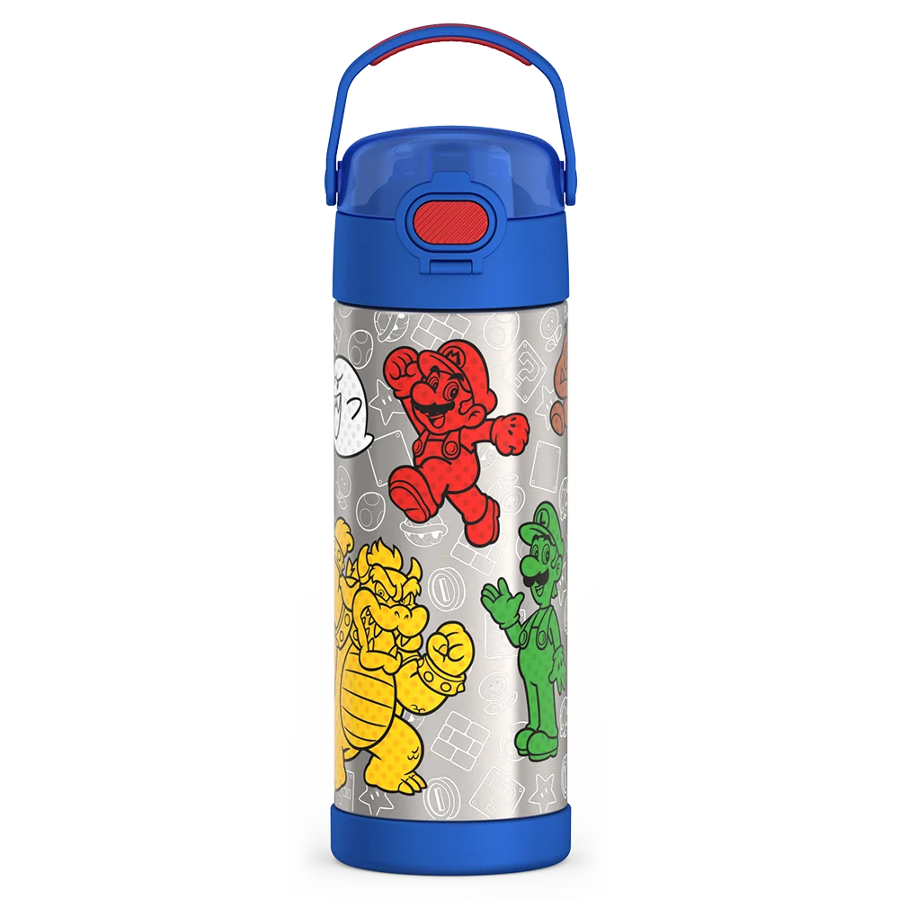 THERMOS 16oz FUNtainer® Water Bottle Mario Kart™