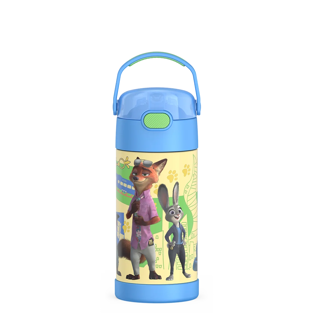 THERMOS 12oz FUNtainer® Water Bottle Disney Zootopia 2