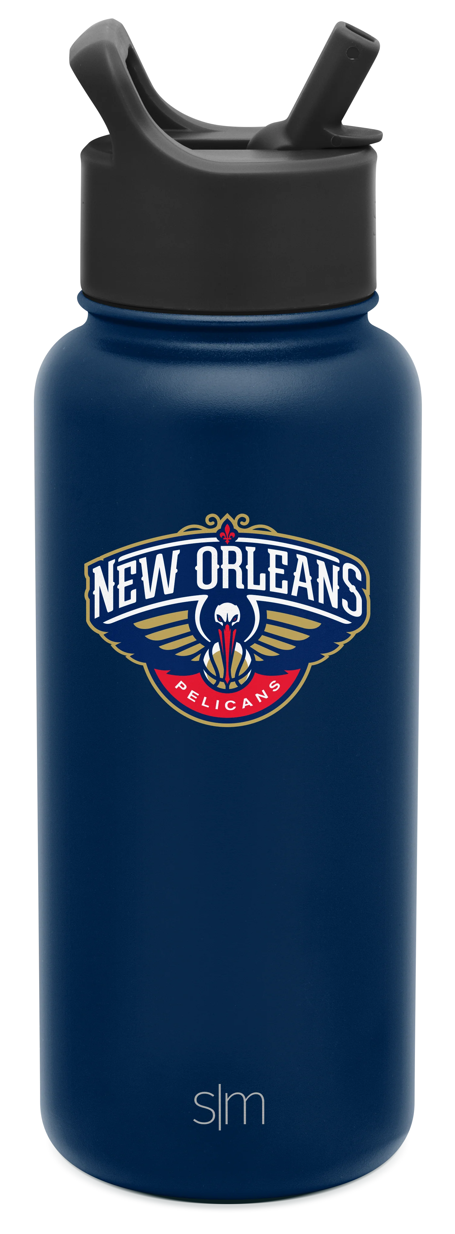 Simple Modern NBA Summit Water Bottle with Straw Lid - 32oz - New Orleans Pelicans