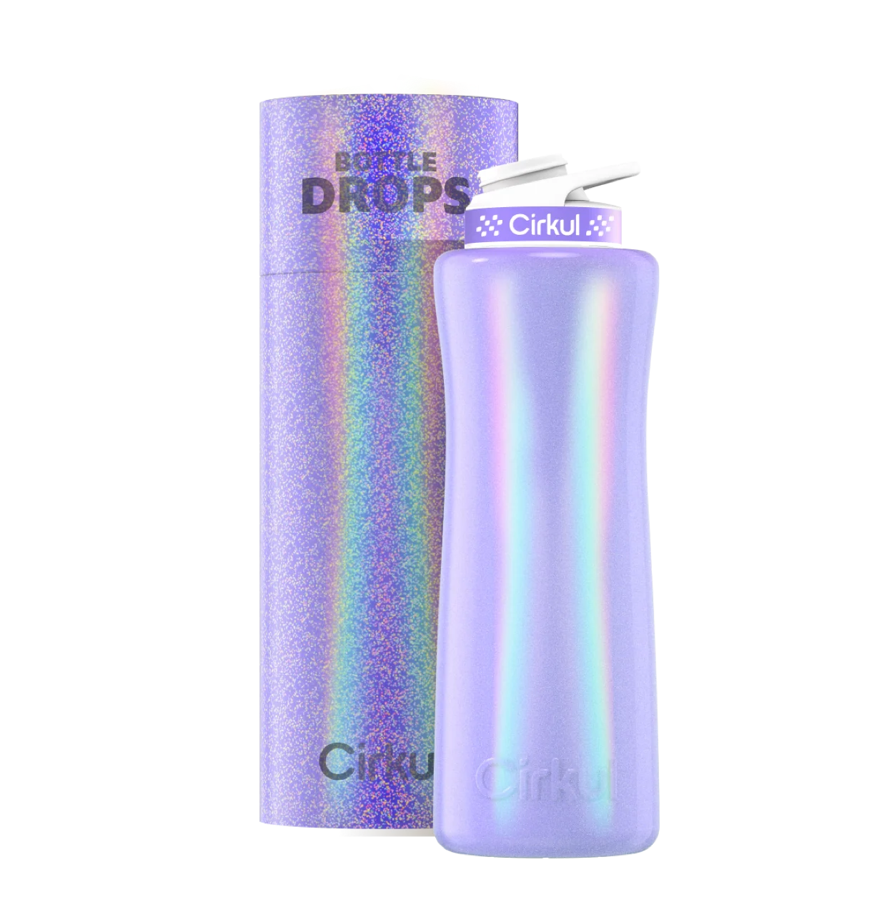 Cirkul Limited Edition: 32oz. Nebula Twinkle Stainless Steel Bottle & Lid
