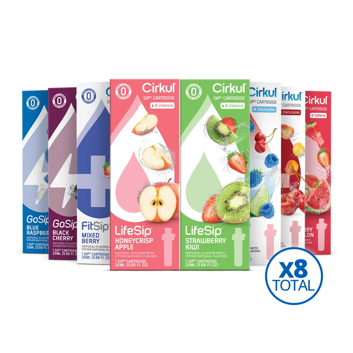 Cirkul 8-Pack Cirkul® Sips Bundle