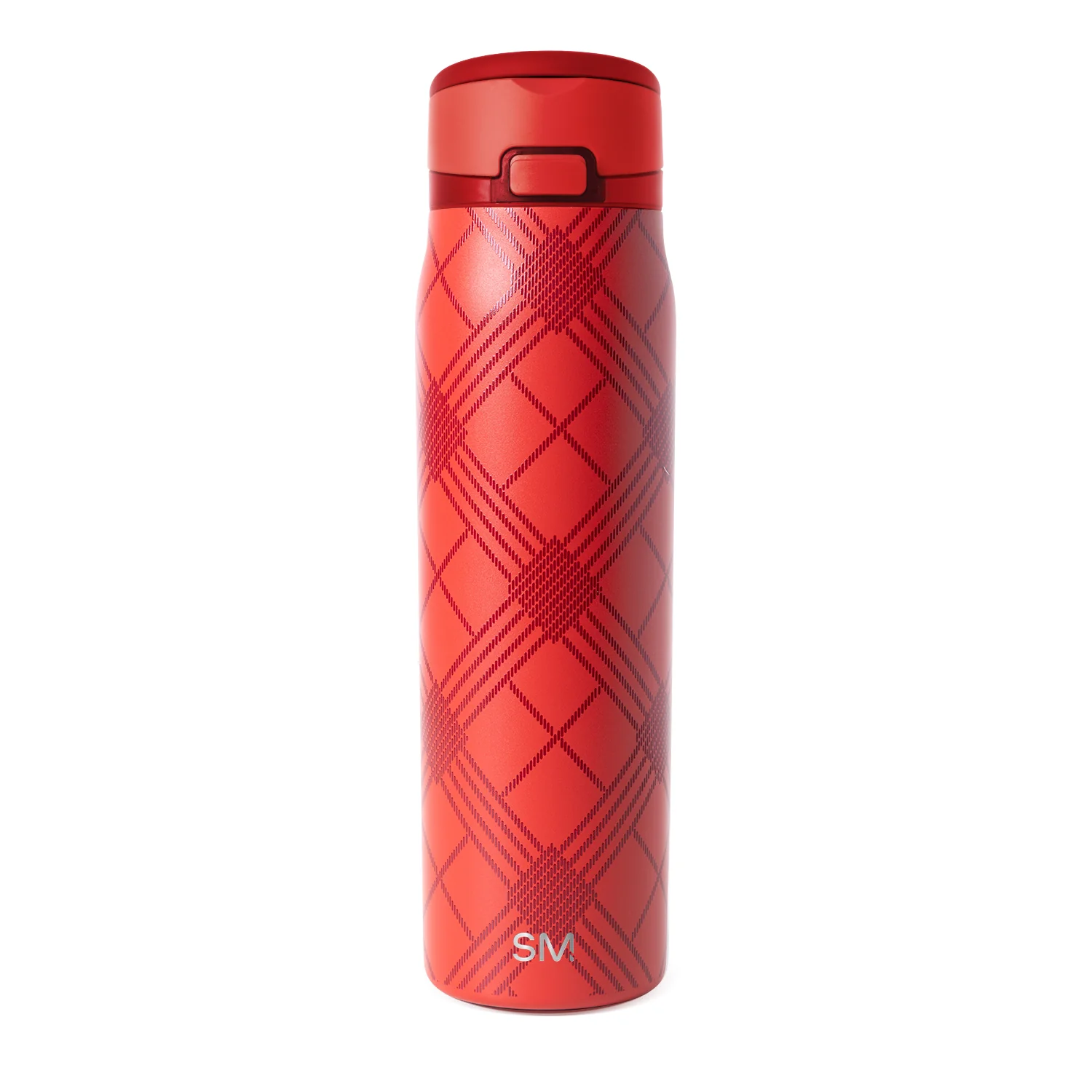 Simple Modern Mesa Loop with Covered Straw - 30oz Holiday Flannel