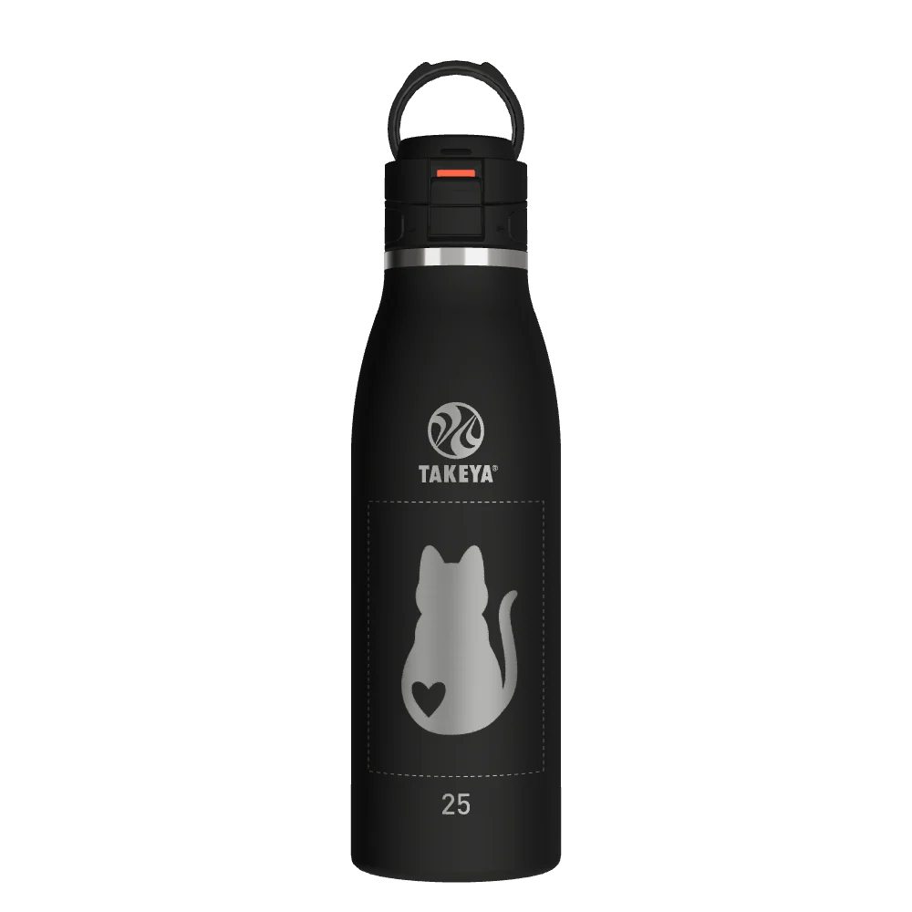 Takeya Traveler Leakproof Coffee Mug - 25oz Onyx - Model 52502-TAKEYA-TRAVELER-LEAKPROOF-COFFEE-MUG-CUSTOMIZED-9-25OZ-ONYX