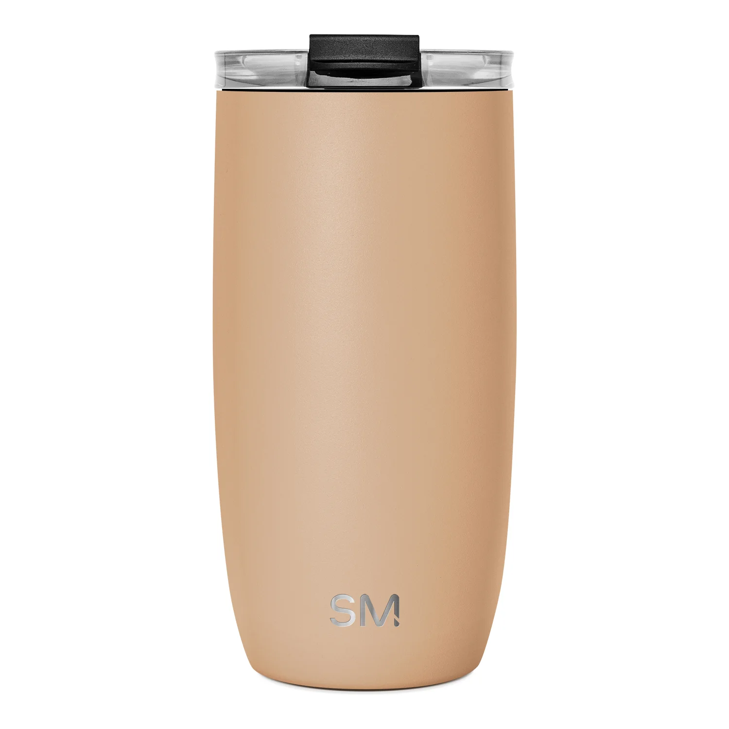 Simple Modern Voyager Tumbler with Clear Flip Lid & Straw - 16oz Desert