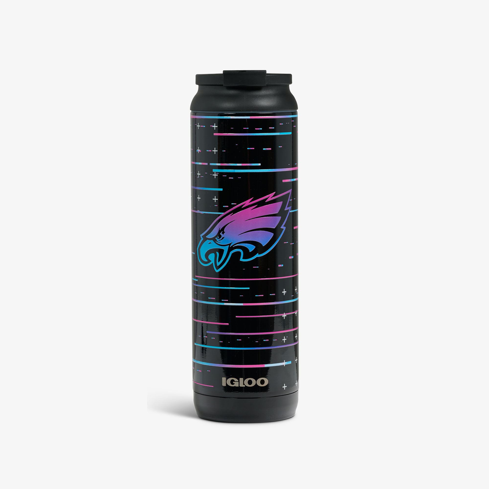 Igloo NFL Neon Philadelphia Eagles 20 Oz Flip ‘n’ Sip Tumbler