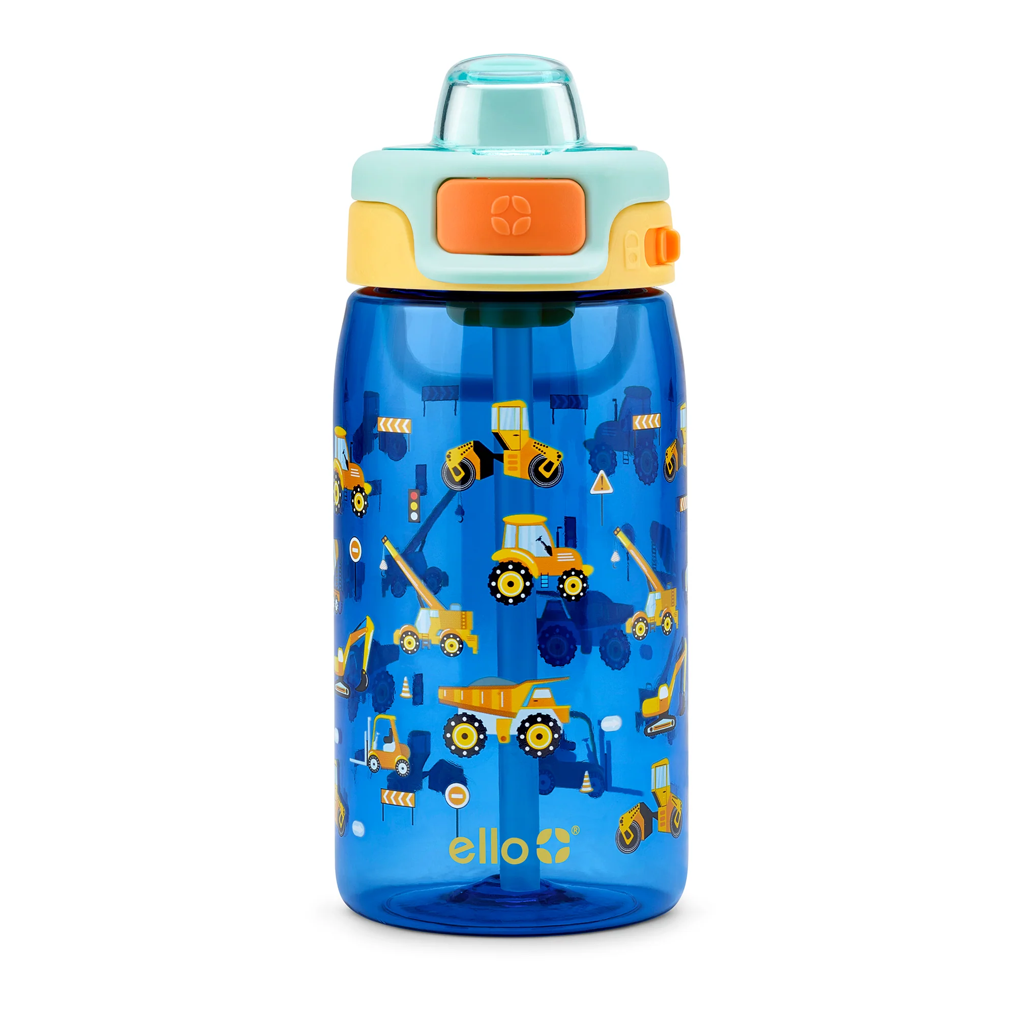 Ello Pop & Fill Kids Water Bottle - 16oz, Tritan Plastic