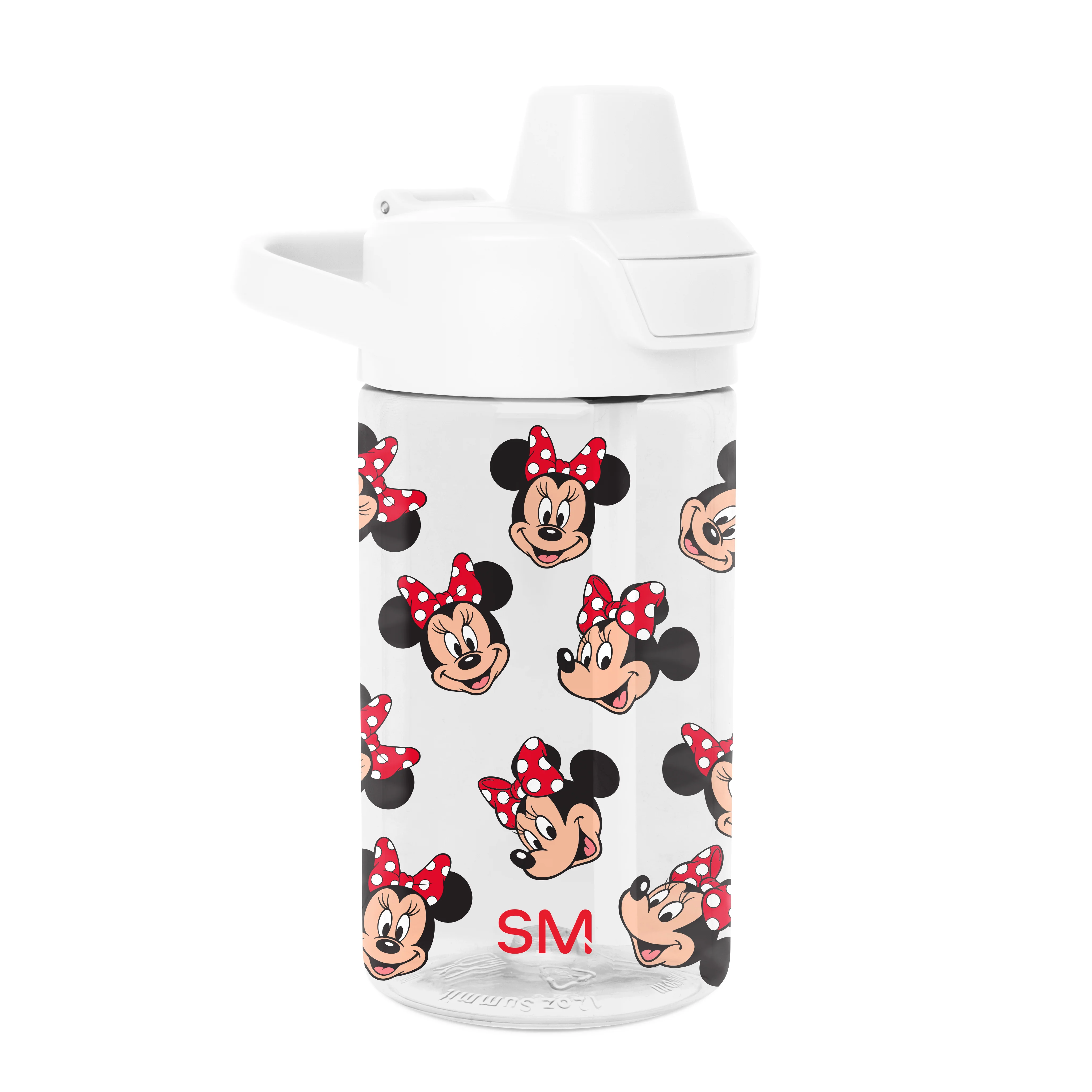 Simple Modern Summit Kids Plastic Water Bottle with Simple Flip Straw Lid - 12oz Minnie Mouse Fun