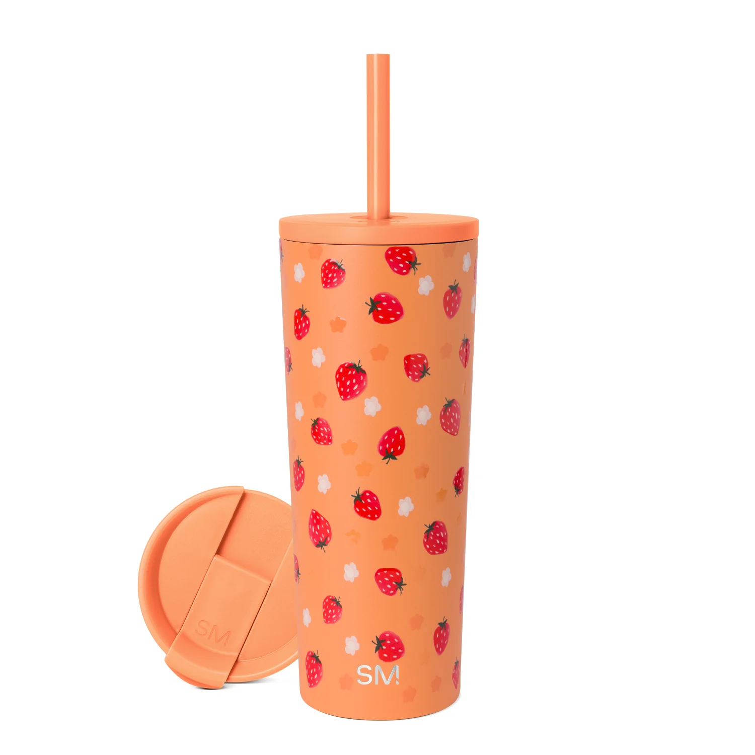 Simple Modern Classic Tumbler - 24oz Strawberry Fields