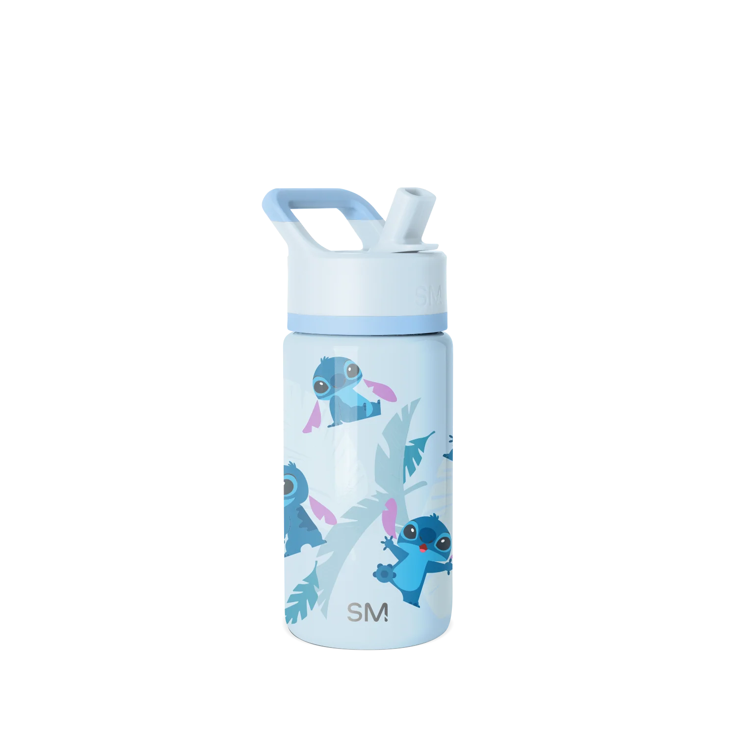 Simple Modern Summit Kids Water Bottle with Straw Lid - 14oz Tropical Stitch